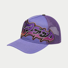 GODSPEED FOREVER NEO TRUCKER HAT PURPLE - ORANGE