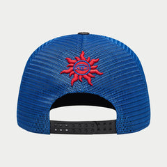 GODSPEED NEO TRUCKER HAT BLUE/YELLOW/RED