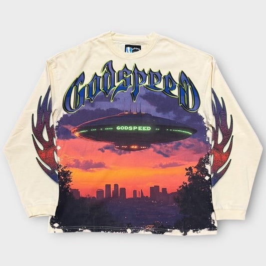 GodSpeed U.A.P LS T-Shirt Bone