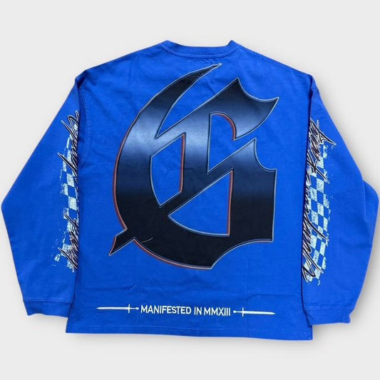 GodSpeed Podium Dreams LS T-Shirt Royal Blue