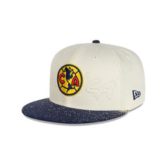 Club America Visor Splatter New Era Fitted Hat
