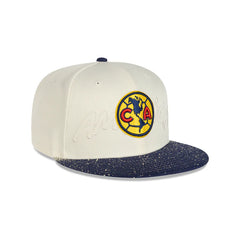 Club America Visor Splatter New Era Fitted Hat
