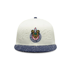 Chivas de Guadalajara Visor Splatter New Era Fitted Hat