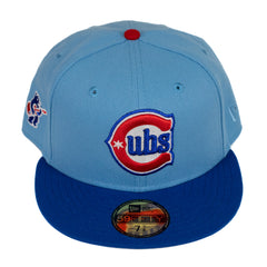 Chicago Cubs Bear Guitar New Era Fitted Hat