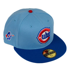 Chicago Cubs Bear Guitar New Era Fitted Hat