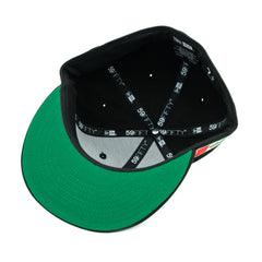 MEXICO BLACK VIVA LA INDEPENDENCIA COLLECTION NEW ERA FITTED HAT