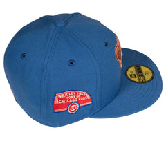 Chicago Cubs 1969 Wrigley Field Summer Blaze Fitted Hat
