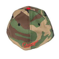 5950 Chicago Blackhawks Chicago Stadium Combat Camo Collection Fitted Hat