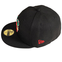 Chicago Blackhawks Chicago Stadium Midnight Madness Collection Fitted Hat