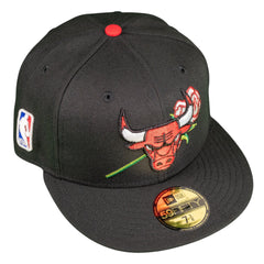 Chicago Bulls NBA LOGOMAN Fitted Hat