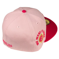 Chicago Cubs We Want it More Love Is... Fitted Hat