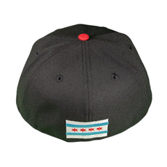 Chicago Bulls NBA LOGOMAN Fitted Hat