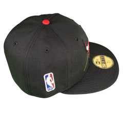 Chicago Bulls NBA LOGOMAN Fitted Hat
