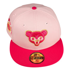 Chicago Cubs We Want it More Love Is... Fitted Hat