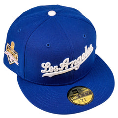 Los Angeles Dodgers 2025 World Series Champions On Line Exclusive Fitted Hat