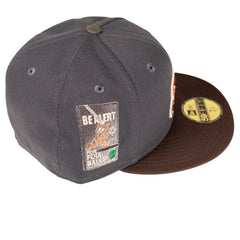 Chicago Cubs Foul Ball Earth Tone Fitted Hat