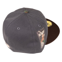 Chicago Cubs Foul Ball Earth Tone Fitted Hat