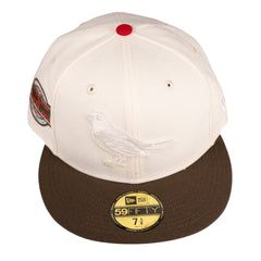 Baltimore Orioles 20th Anniversary Oriole Park Earth Tone Fitted Hat