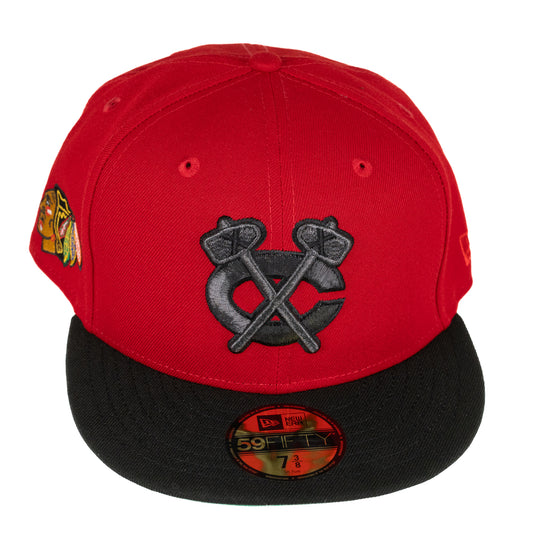 Chicago Blackhawks Online Exclusive New Era Fitted Hat