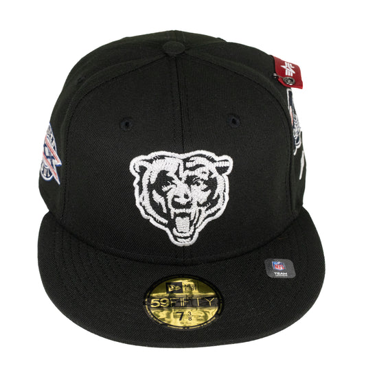 Chicago Bears Alpha Industries 5950 New Era Fitted Hat