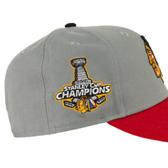 Chicago Blackhawks 2015 Stanley Cup Champions Online Exclusive Fitted Hat