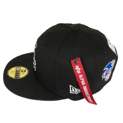 Chicago White Sox Alpha Industry 5950 New Era Fitted Hat