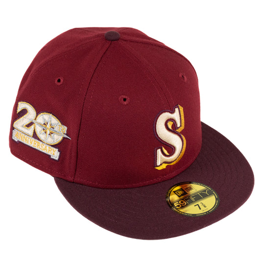 Seattle Mariners 20th Anniversary Mariachi Pack New Era Fitted Hat