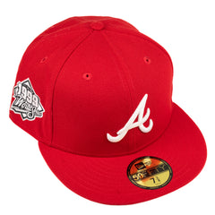 Atlanta Braves 1999 World Series Studio Collection Fitted Hat