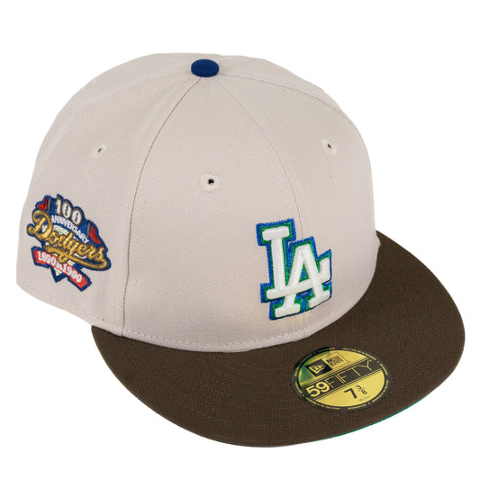 Los Angeles Dodgers 100th Anniversary New Era Fitted Hat