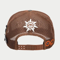 GODSPEED FOREVER TRUCKER HAT BLACK/TAUPE