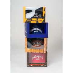 GODSPEED FOREVER NEO TRUCKER HAT PURPLE - ORANGE