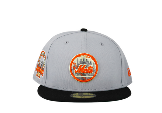 NEW YORK METS SHEA STADIUM FLOCK COLLECTION NEW ERA FITTED HAT