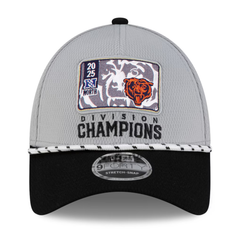 Chicago Bears New Era 2025 NFC North Division Champions Locker Room Trophy Collection Adjustable Hat