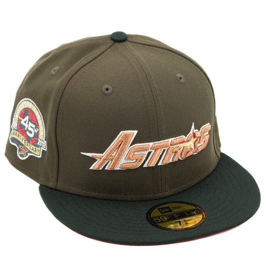 HOUSTON ASTROS 45TH ANNIVERSARY CERVEZA COLLECTION NEW ERA FITTED HAT