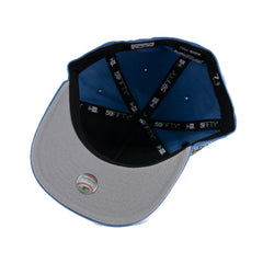 Chicago Cubs Championship Side Flag 59Fifty A-Frame Fitted Hat