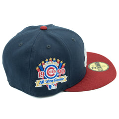 CHICAGO CUBS 1990 ALL-STAR GAME INDEPENDENCE COLLECTION NEW ERA FITTED HAT