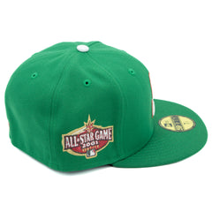 SEATTLE MARINERS 2001 ALL-STAR GAME BEER PACK COLLECTION NEW ERA FITTED HAT