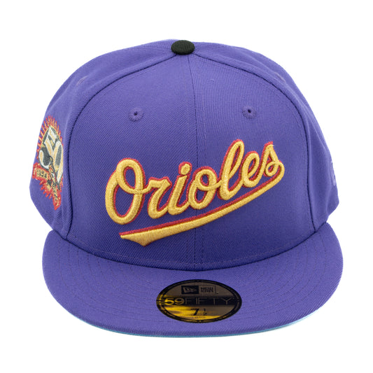 BALTIMORE ORIOLES 50TH ANNIVERSARY LUCHA MADNESS COLLECTION NEW ERA FITTED HAT