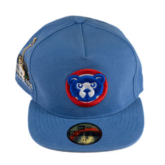 Chicago Cubs Championship Side Flag 59Fifty A-Frame Fitted Hat