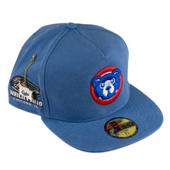 Chicago Cubs Championship Side Flag 59Fifty A-Frame Fitted Hat