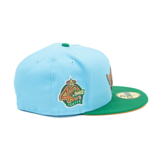 ANAHEIM. ANGELS 40TH SEASON CITY ESCAPE COLLECTION NEW ERA FITTED HAT