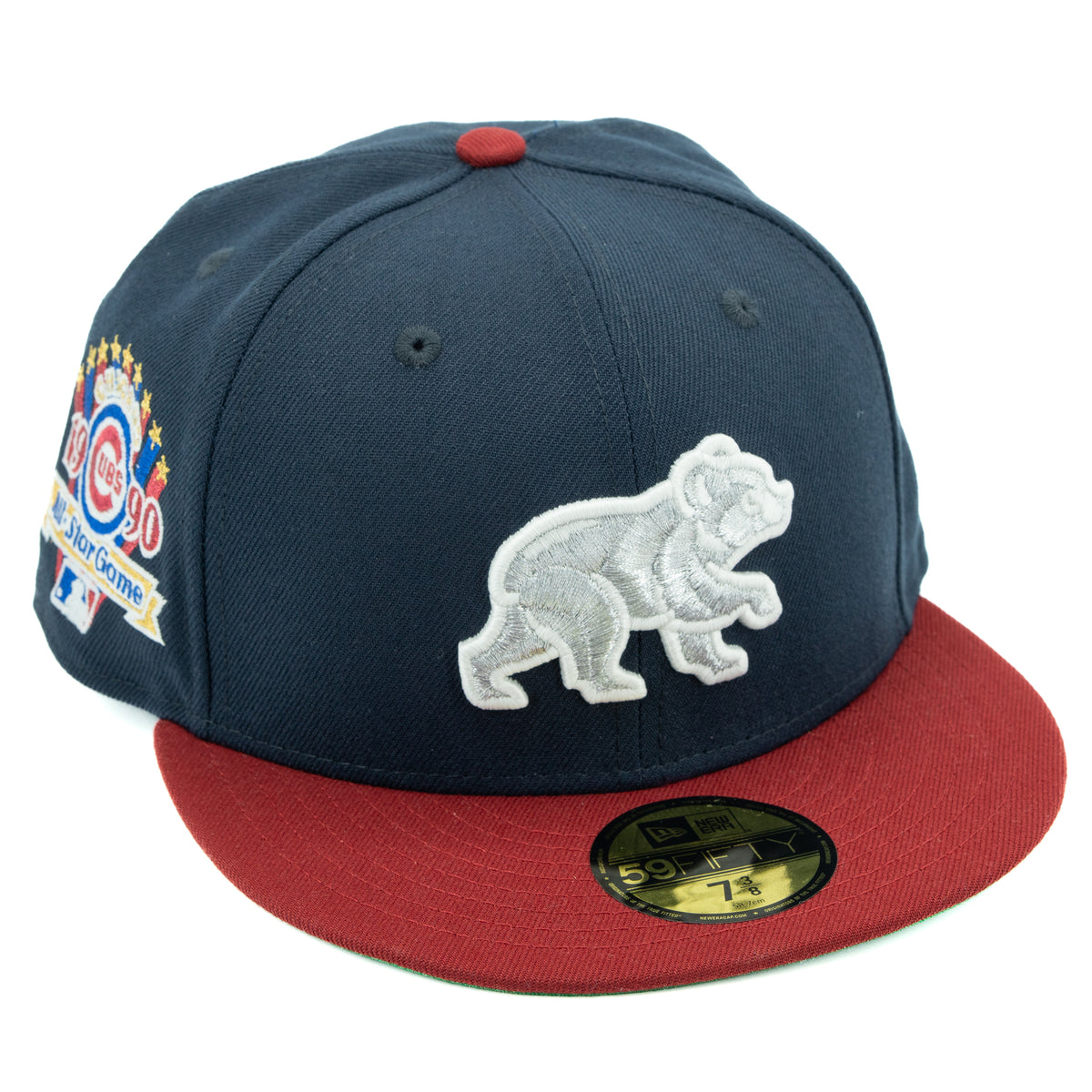 CHICAGO CUBS 1990 ALL-STAR GAME INDEPENDENCE COLLECTION NEW ERA FITTED HAT