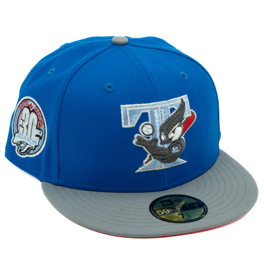 TORONTO BLUE JAYS 30TH SEASON CERVEZA COLLECTION NEW ERA FITTED HAT