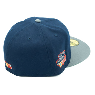 NEW YORK METS 1986 WORLD SERIES FLOCK CITY COLLECTION NEW ERA FITTED HAT