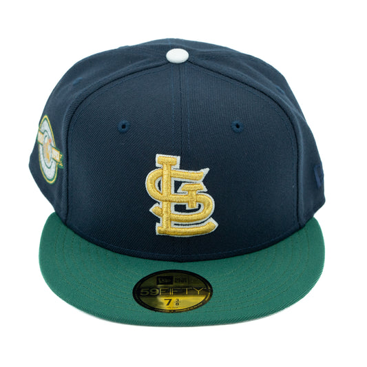 ST.LOUIS CARDINALS 100 YEAR ANNIVERSARY STREET SAVVY COLLECTION NEW ERA FITTED HAT