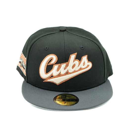 CHICAGO CUBS 100TH YEAR ANNIVERSARY COPPER CANYON COLLECTION NEW ERA FITTED HAT