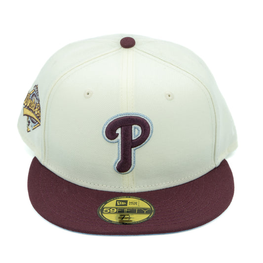 PHILADELPHIA PHILLIES 1993 WORLD SERIES SNEAKER PACK NEW ERA FITTED HAT