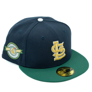 ST.LOUIS CARDINALS 100 YEAR ANNIVERSARY STREET SAVVY COLLECTION NEW ERA FITTED HAT