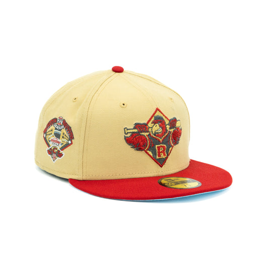 ROCHESTER RED WINGS 20TH SEASON WORLD TOUR COLLECTION NEW ERA FITTED HAT