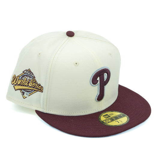 PHILADELPHIA PHILLIES 1993 WORLD SERIES SNEAKER PACK NEW ERA FITTED HAT